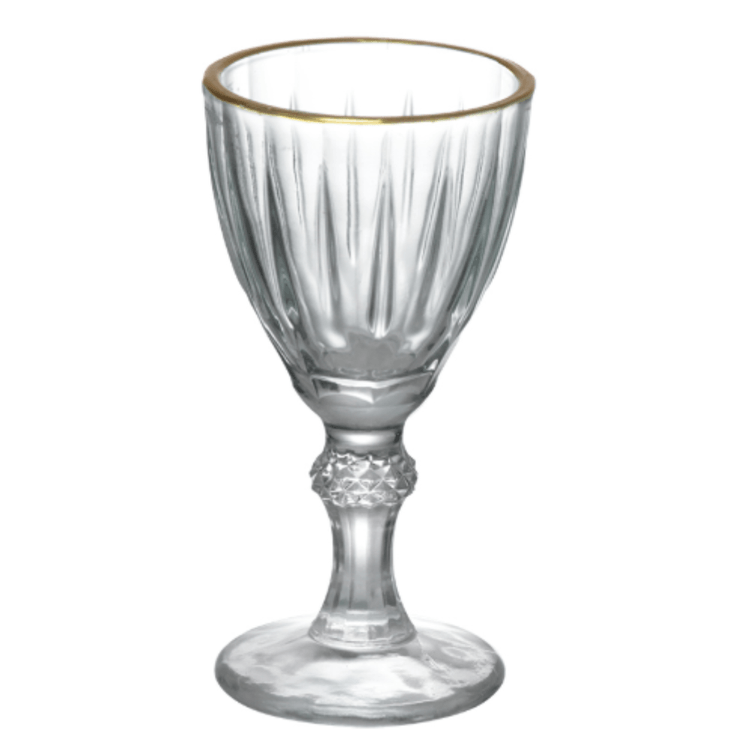 47028 - TACA DOMINIC VIDRO 55ML LICOR FIO OURO ETILUX ETILUX 47028 - TACA DOMINIC VIDRO 55ML LICOR FIO OURO ETILUX ETILUX